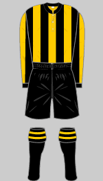 dumbarton 1927-29 away kit