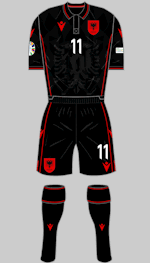 albania euro 24 black kit